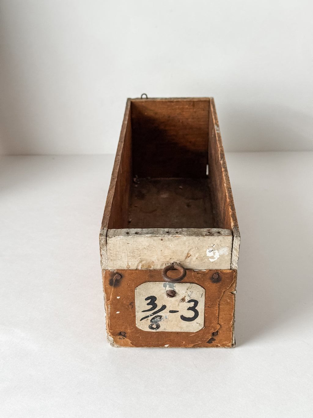 Old Wood Drawer Made From A Cheesebox