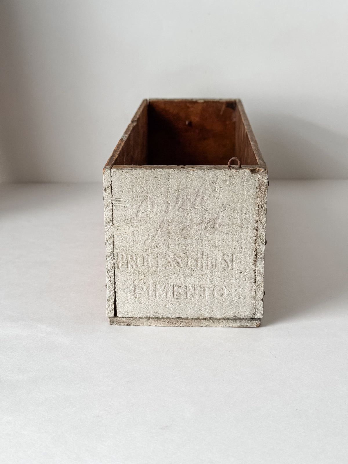 Old Wood Drawer Made From A Cheesebox