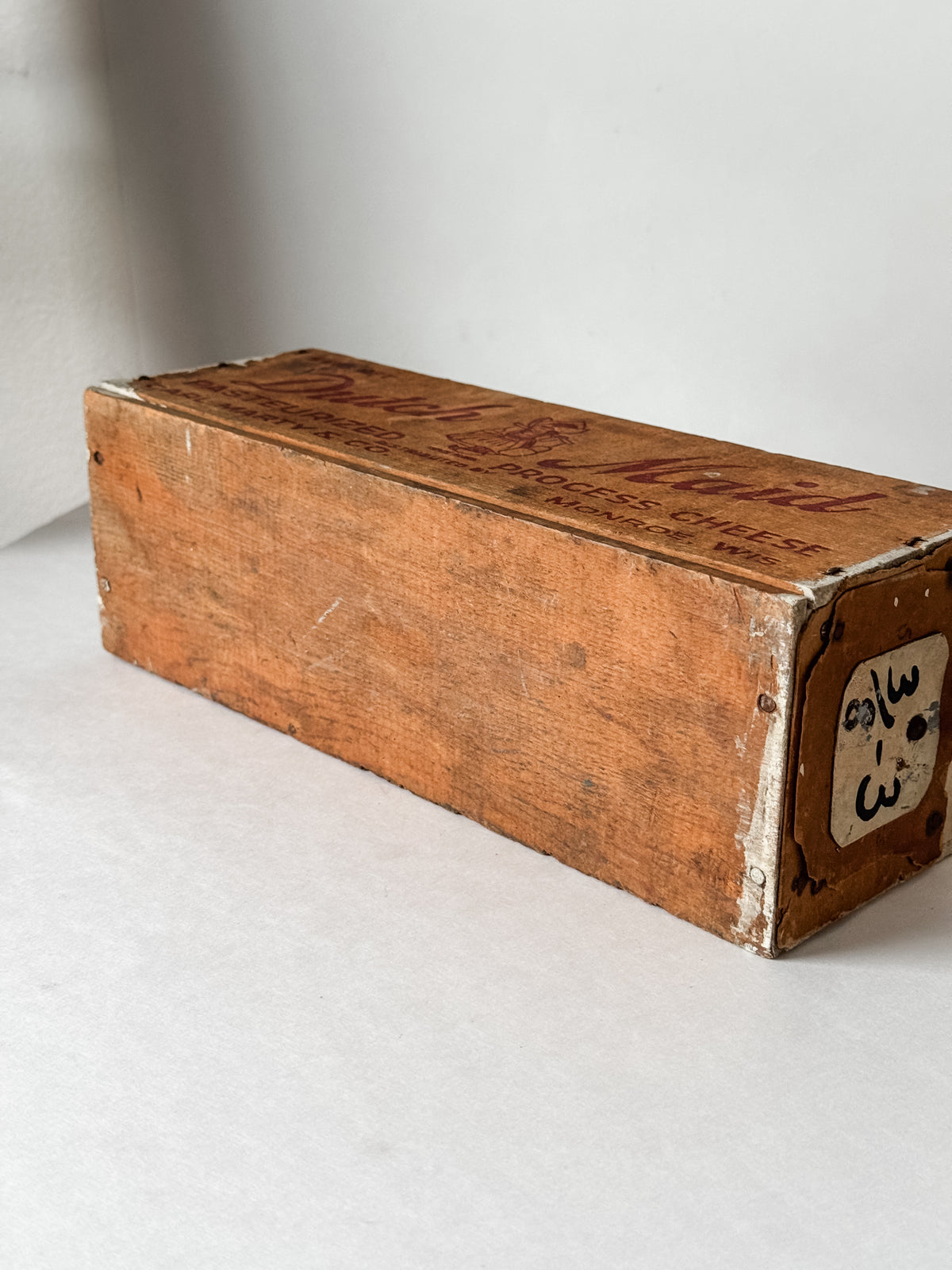 Old Wood Drawer Made From A Cheesebox