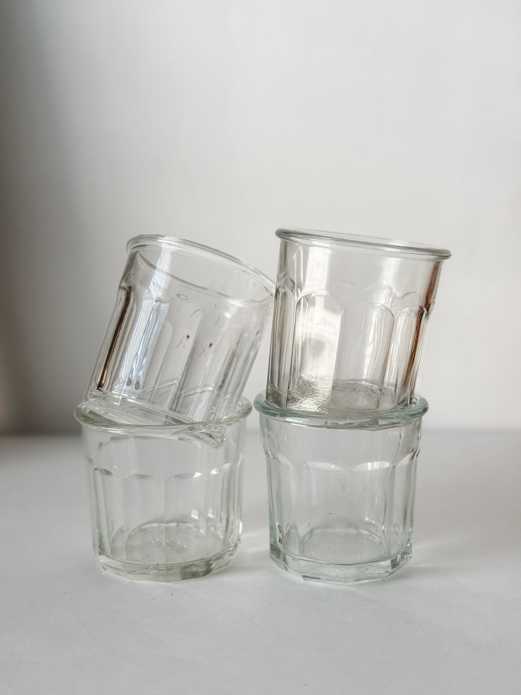 Vintage French 500ml Size Glass Jam Jar