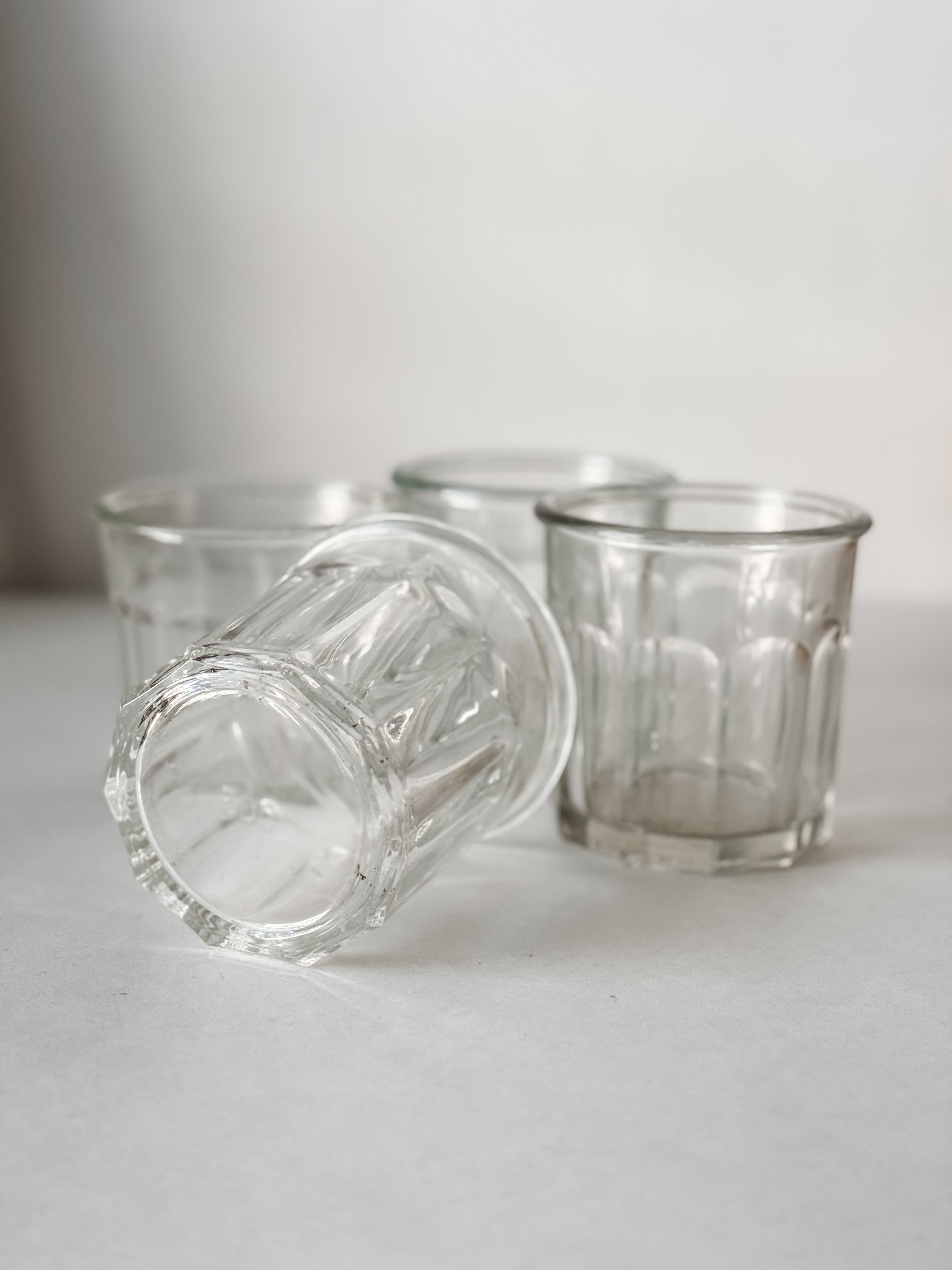 Vintage French 500ml Size Glass Jam Jar