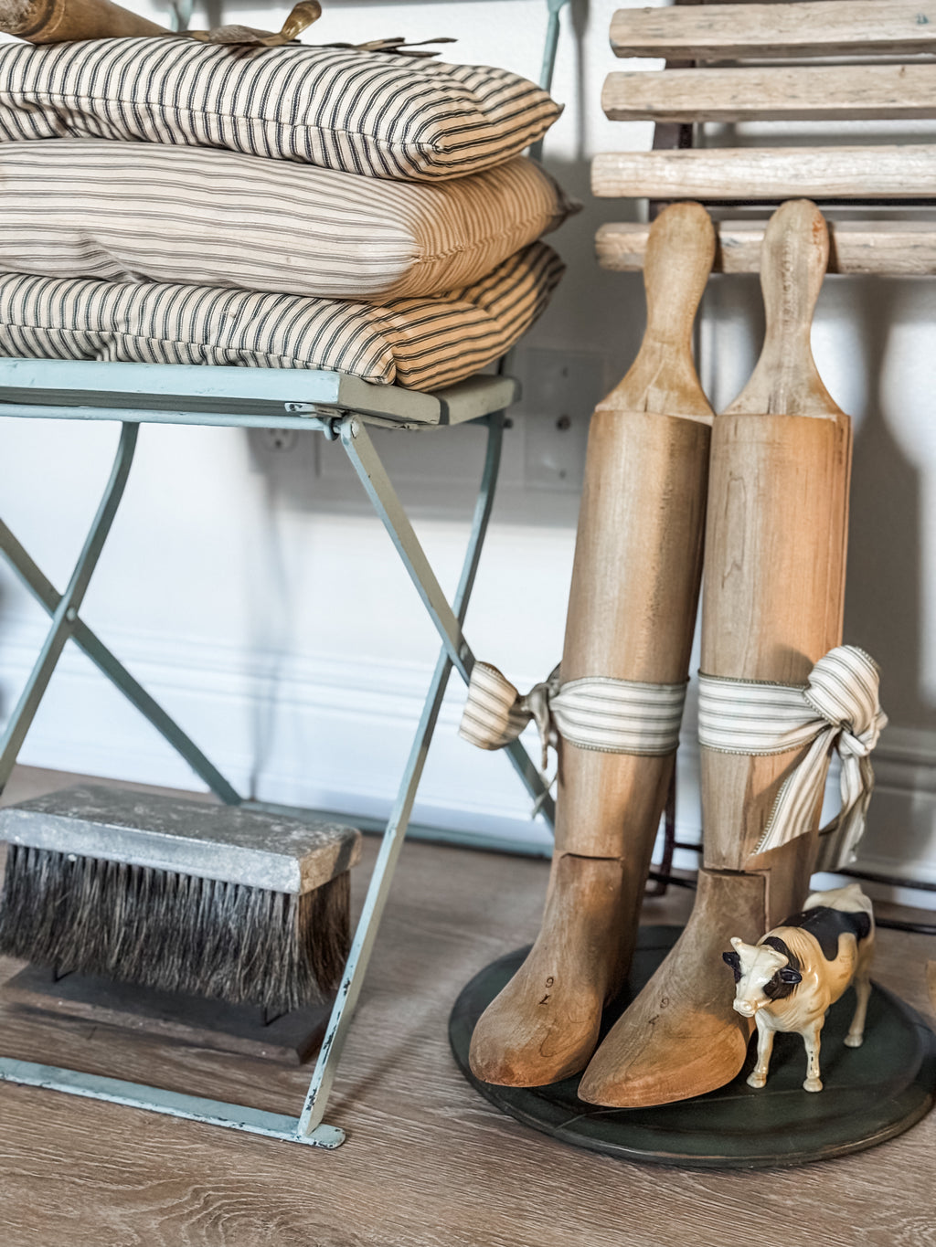 Vintage Pair Of Boot Lasts Or Boot Making Forms