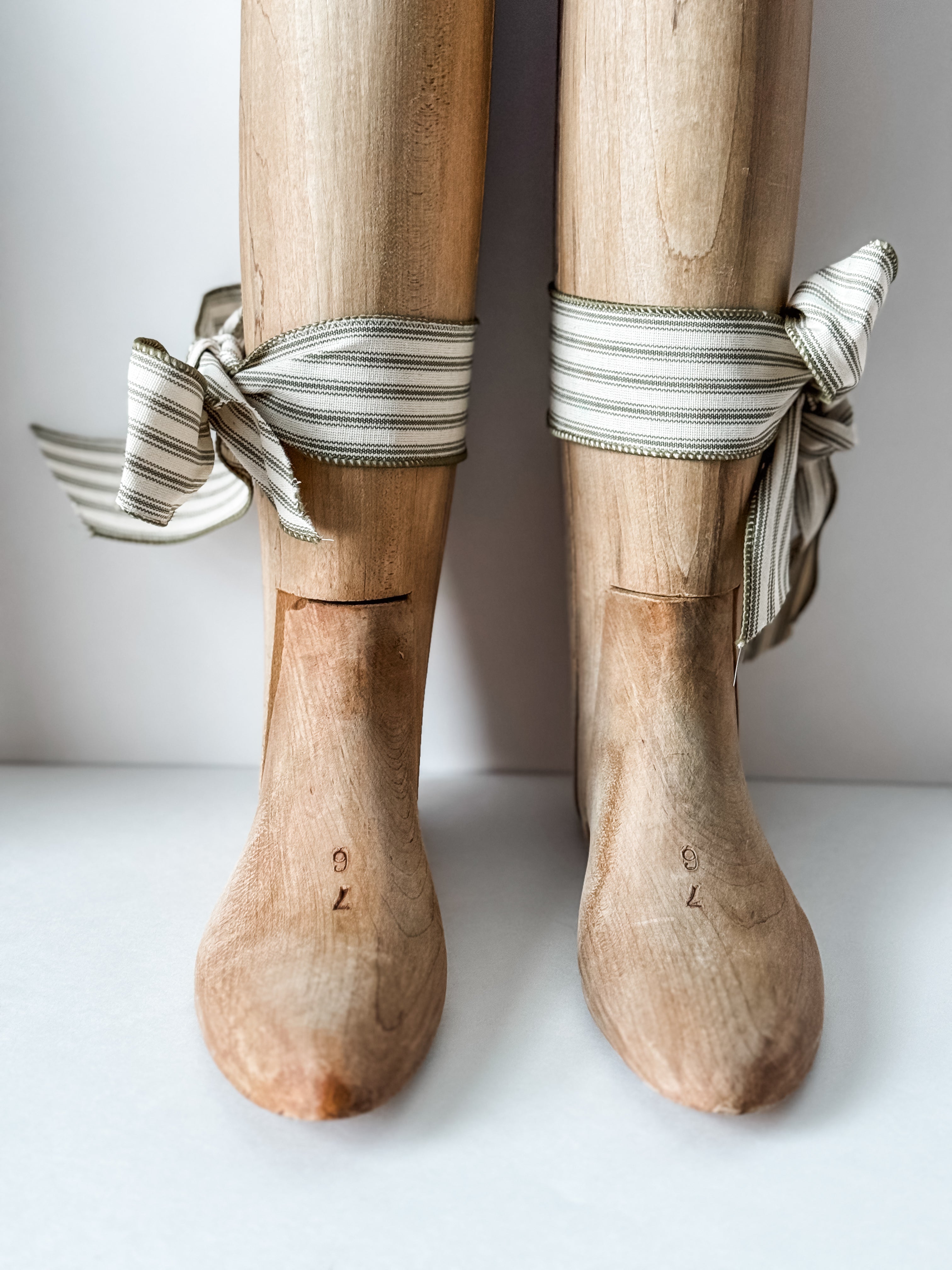 Vintage Pair Of Boot Lasts Or Boot Making Forms