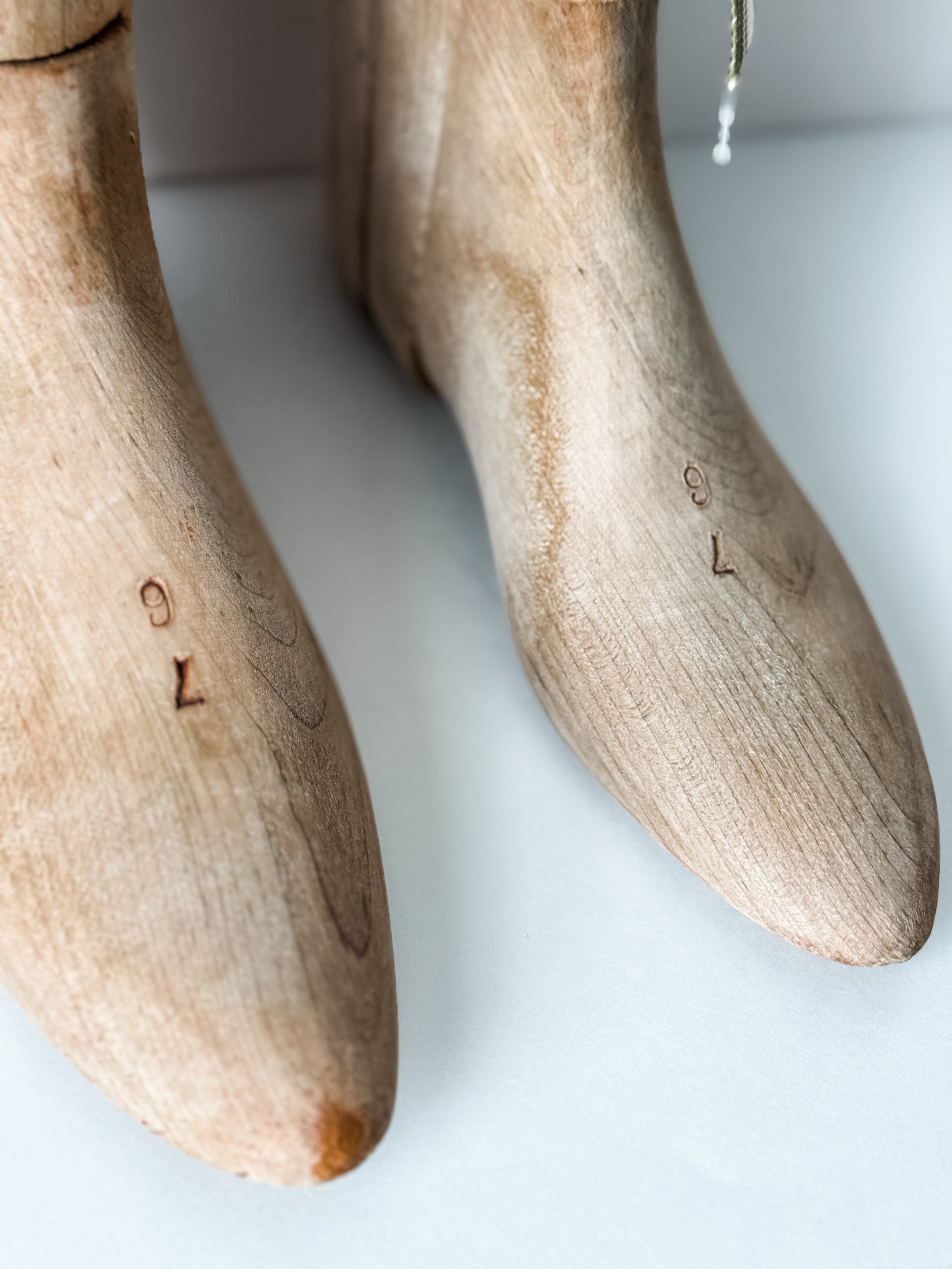 Vintage Pair Of Boot Lasts Or Boot Making Forms