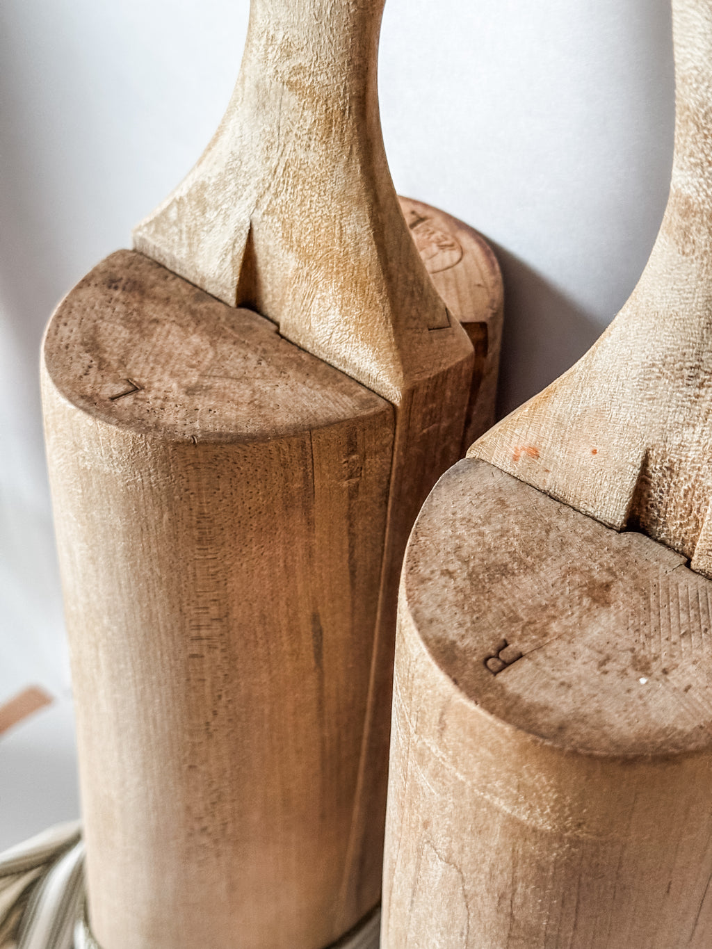 Vintage Pair Of Boot Lasts Or Boot Making Forms