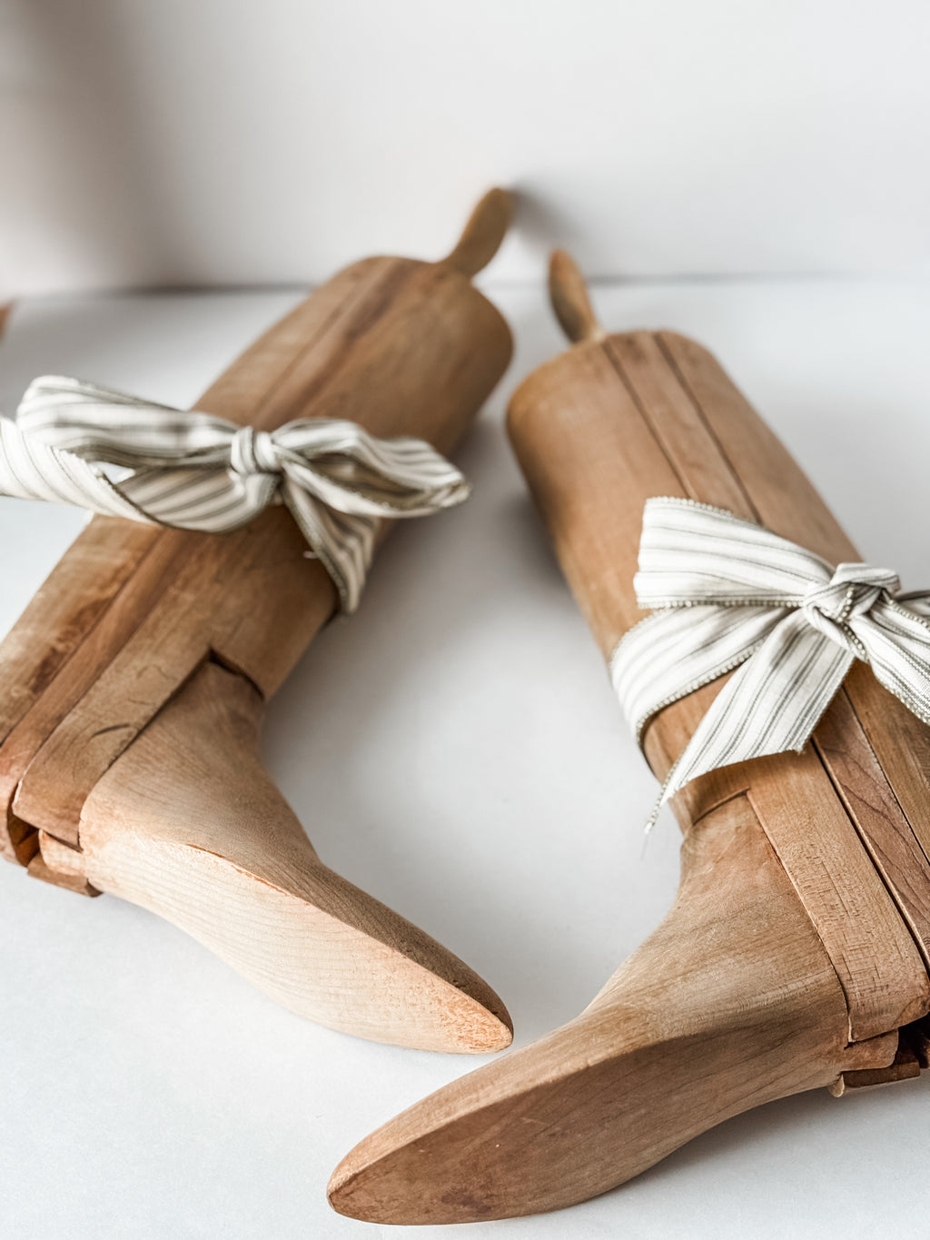 Vintage Pair Of Boot Lasts Or Boot Making Forms