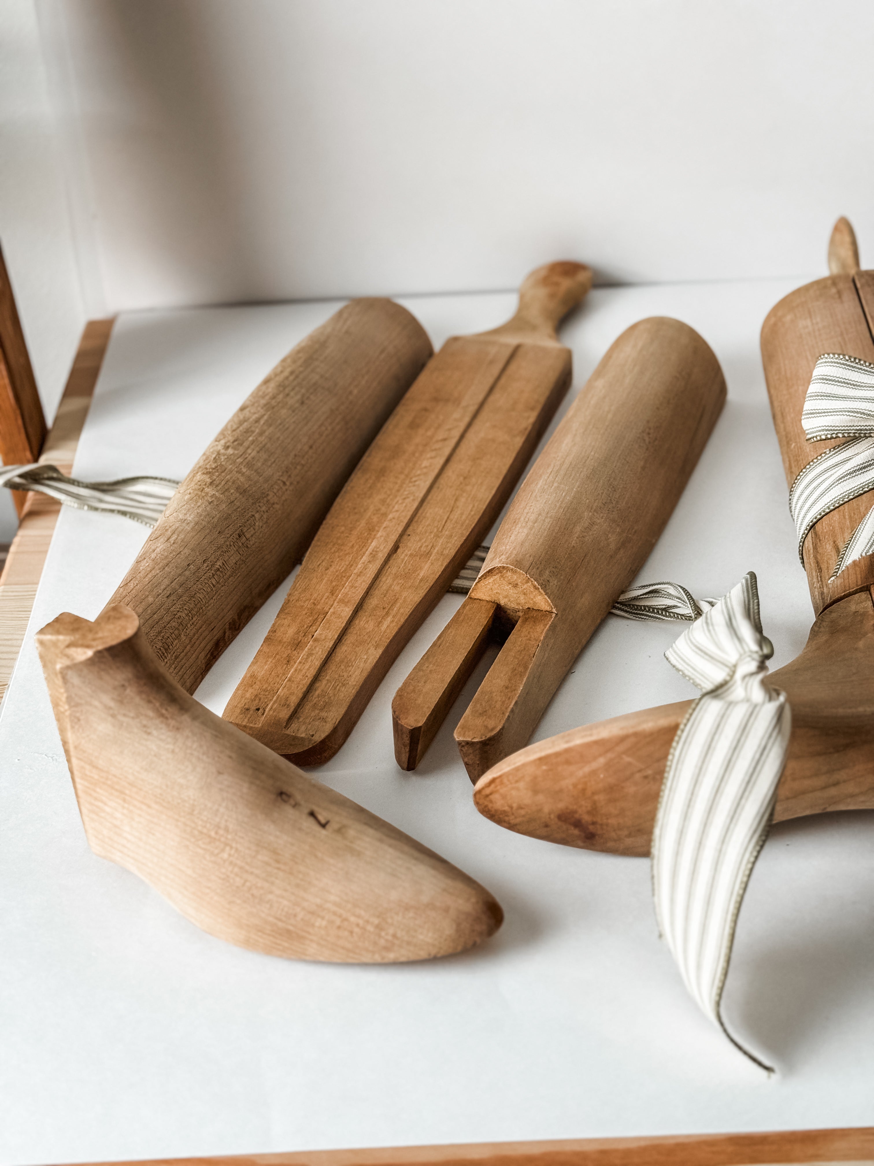 Vintage Pair Of Boot Lasts Or Boot Making Forms