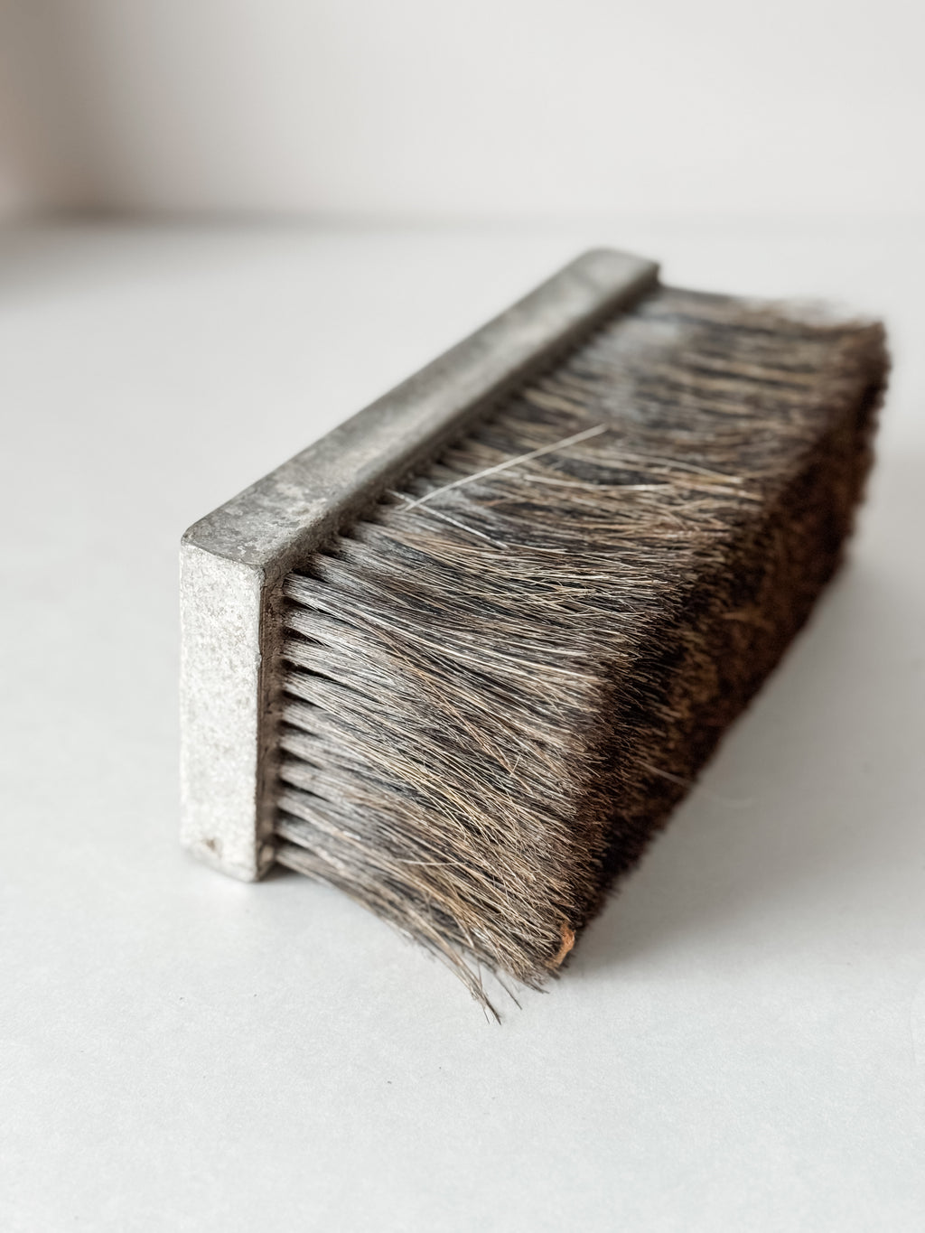 1960s Wall Finishing Brush On Wood Stand