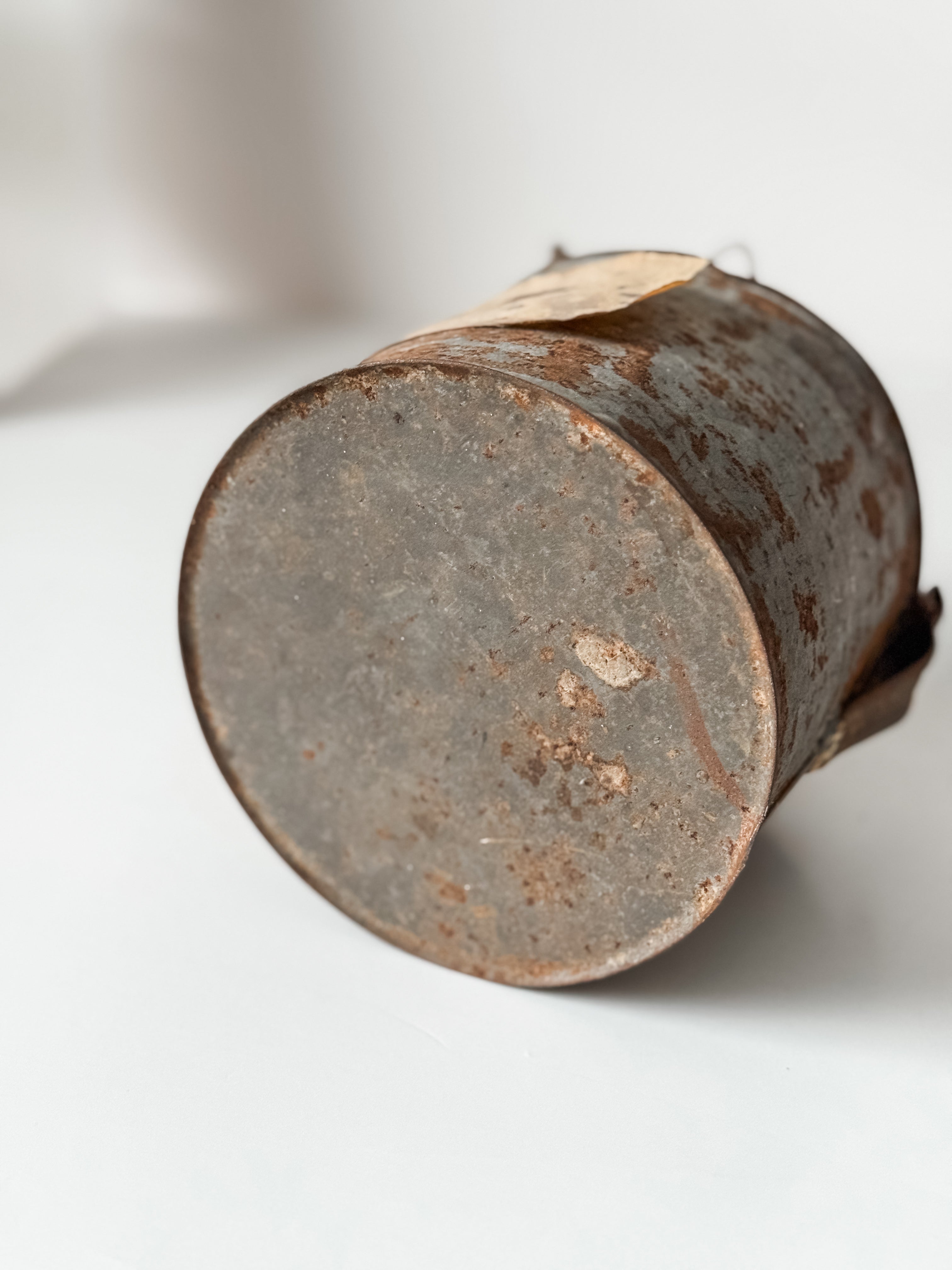 Vintage Rusty Railroad Oil or Kerosene Can