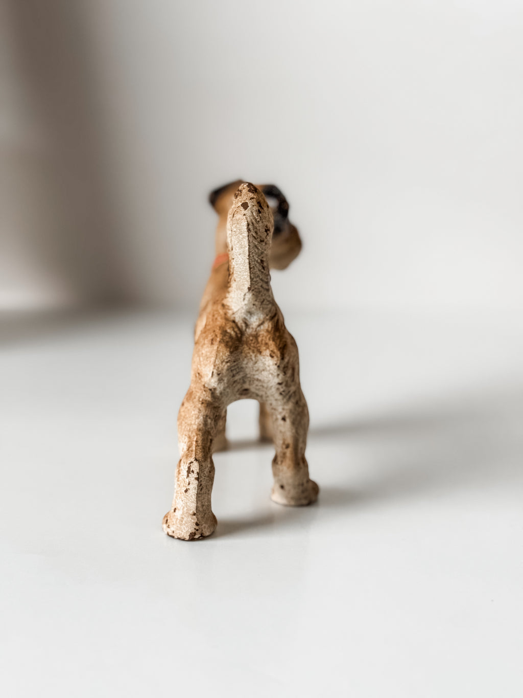 Antique Cast Iron Hubley Fox Terrier Doorstop