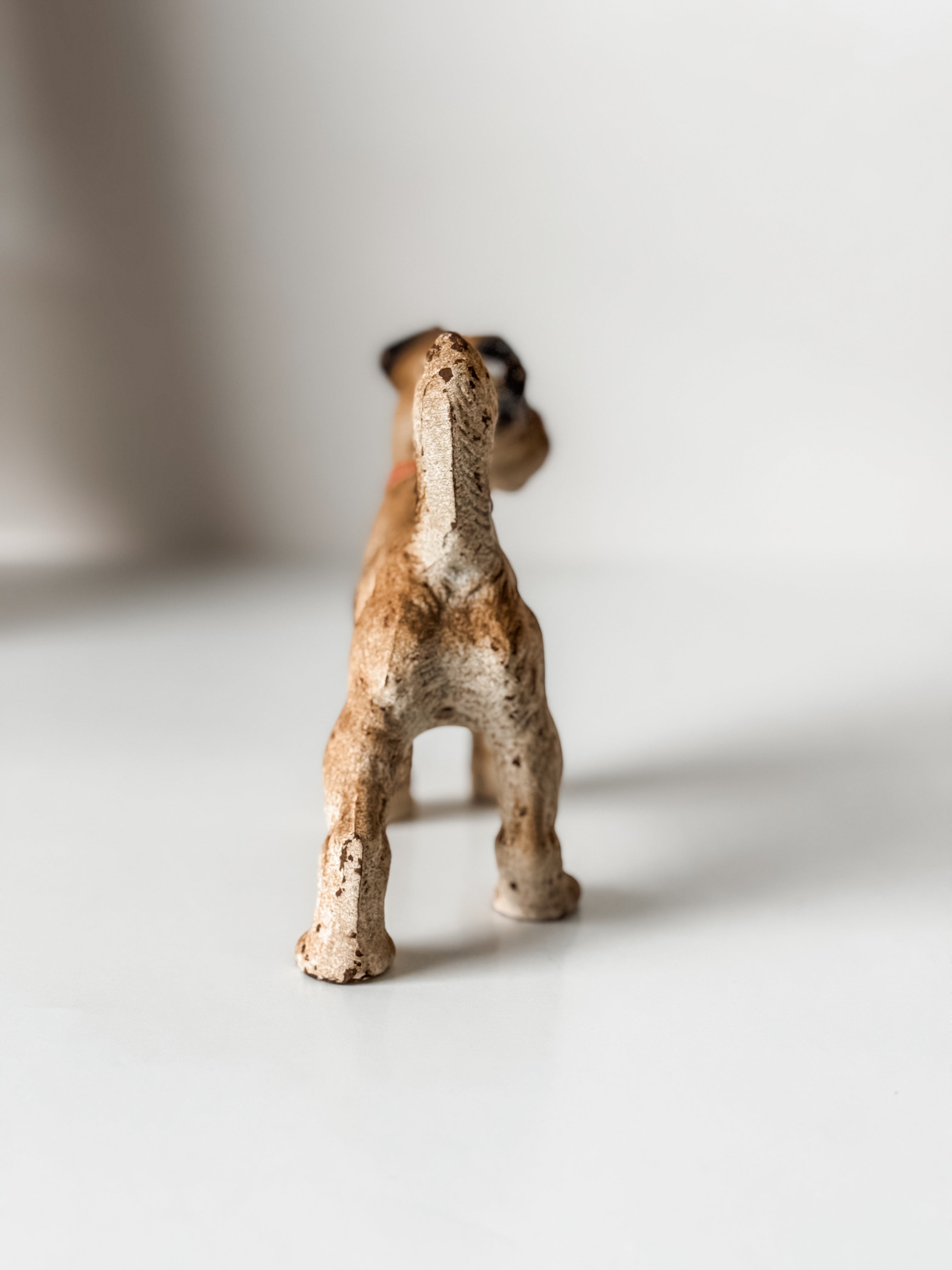 Antique Cast Iron Hubley Fox Terrier Doorstop