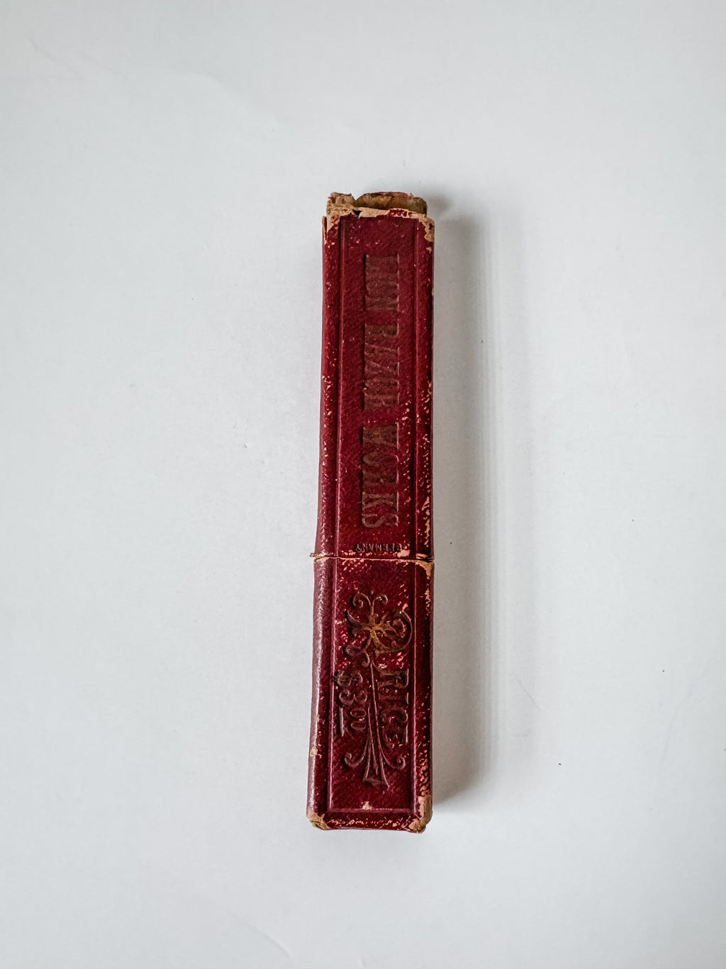 Vintage German Bakelite Straight Edge Lion Razor In Box