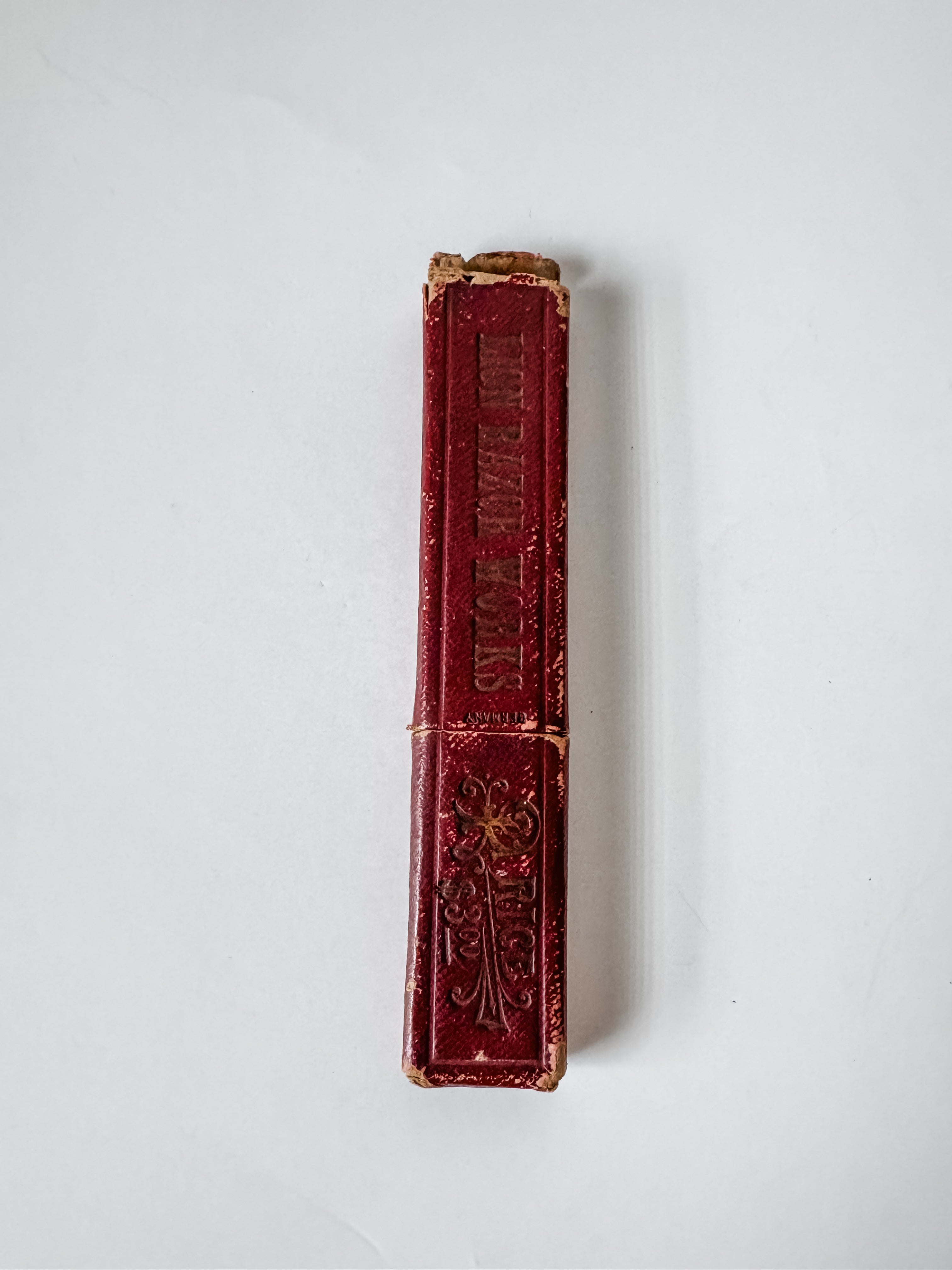 Vintage German Bakelite Straight Edge Lion Razor In Box