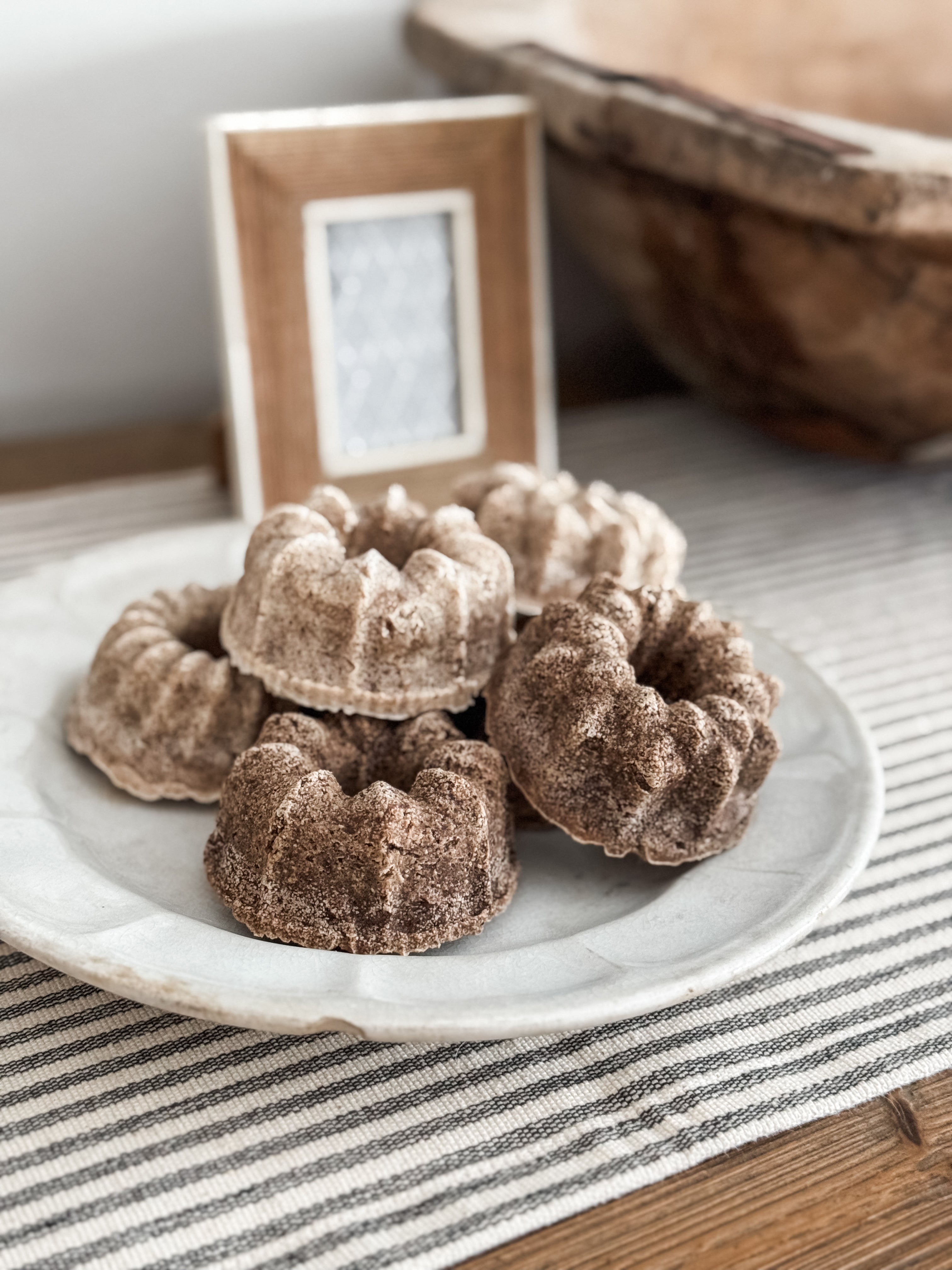 Set Of Two Homemade Decorative Faux Pantry Cakes