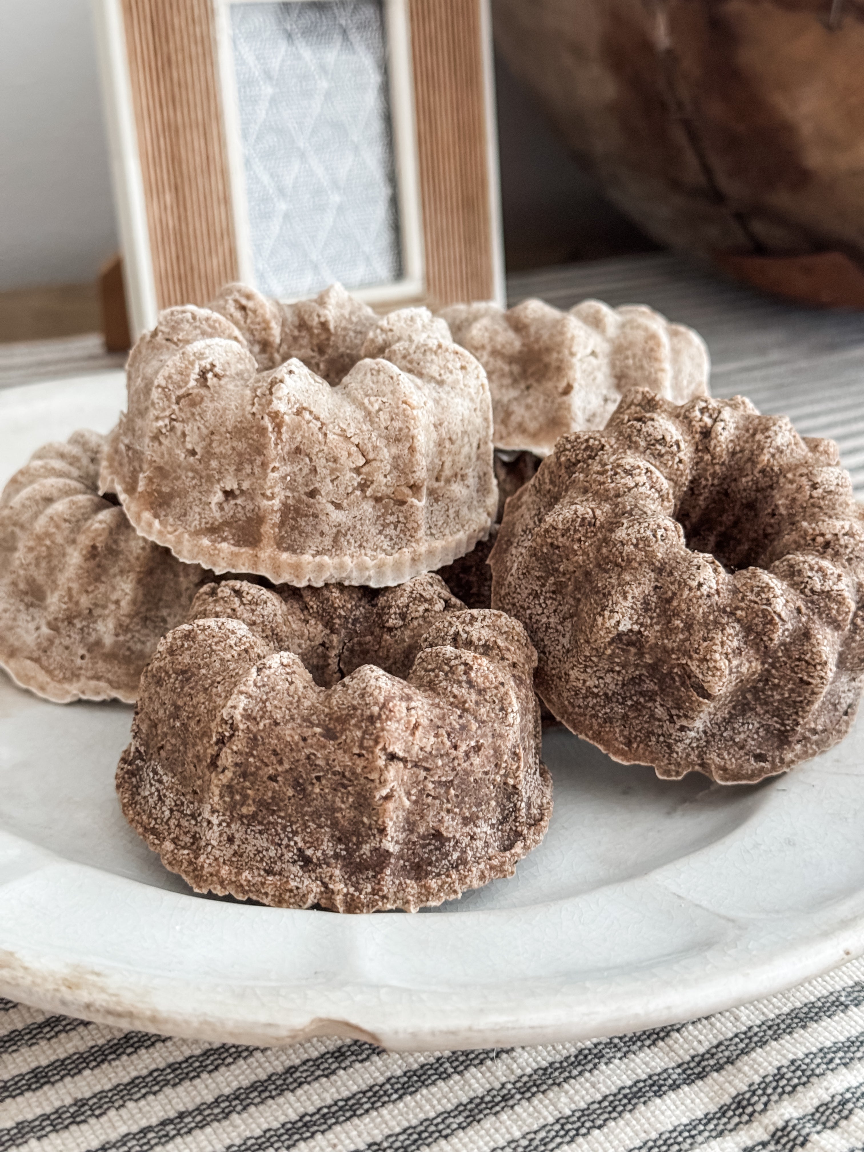 Set Of Two Homemade Decorative Faux Pantry Cakes
