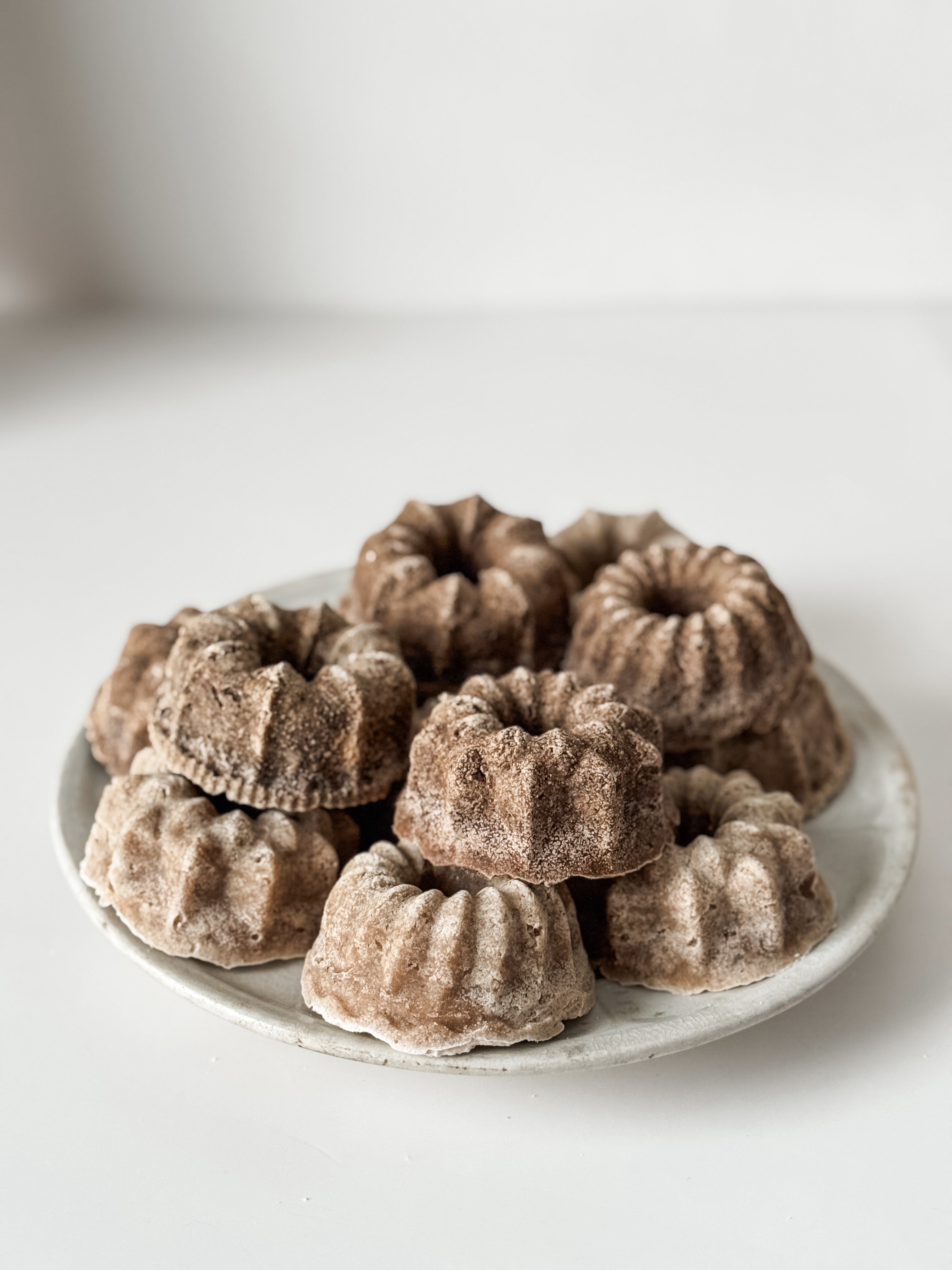 Set Of Two Homemade Decorative Faux Pantry Cakes