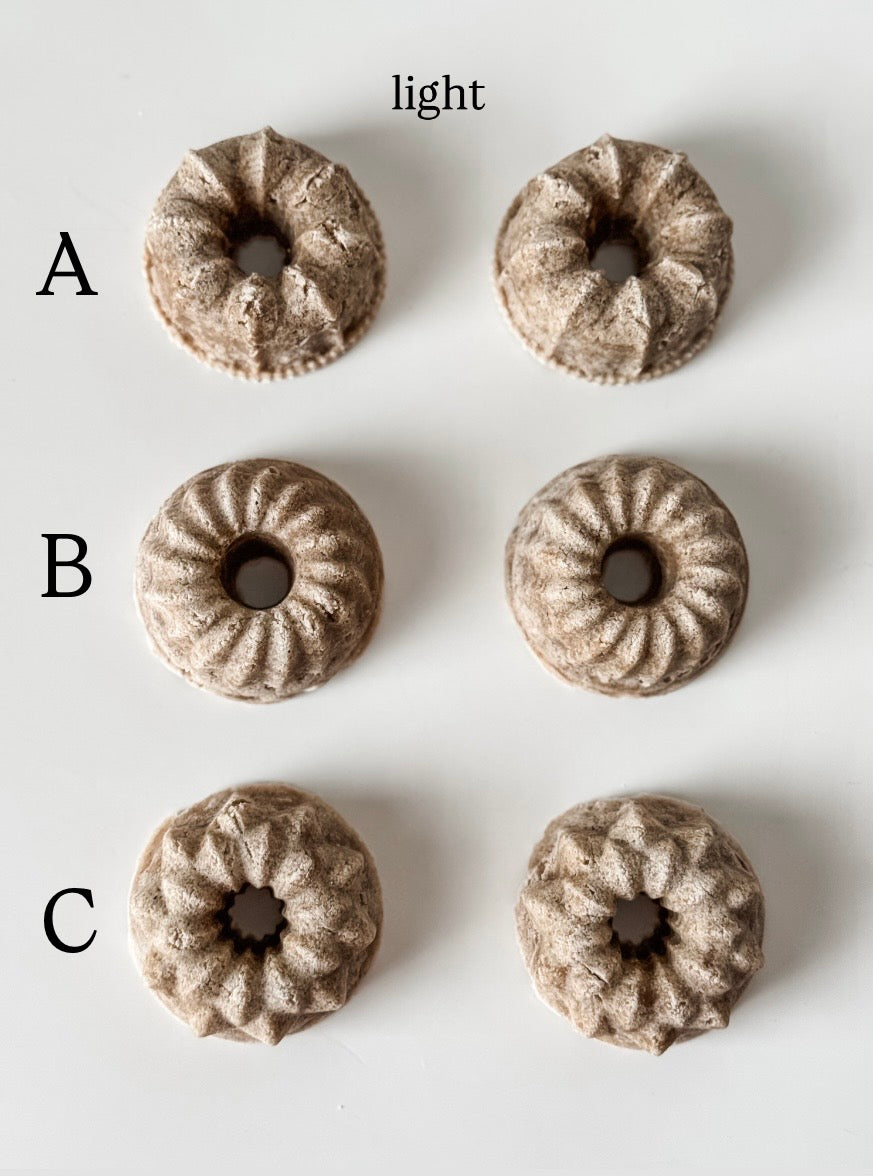 Set Of Two Homemade Decorative Faux Pantry Cakes