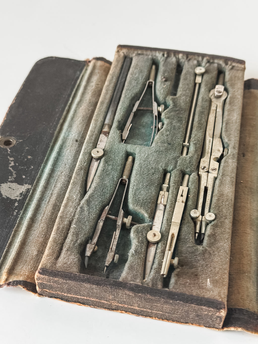 Vintage Set Of German Drafting Tools