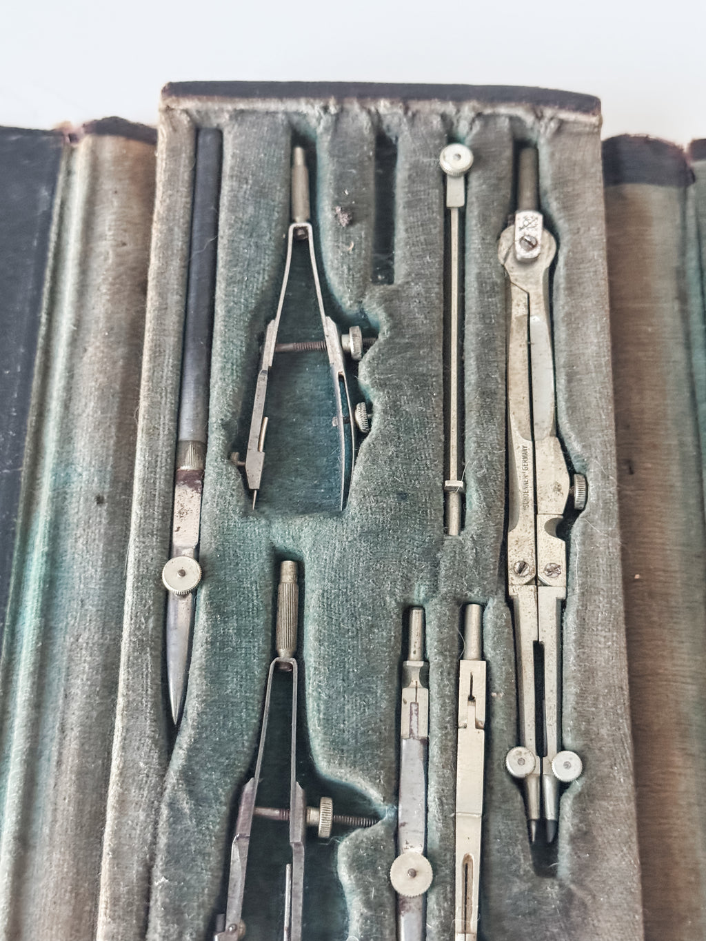 Vintage Set Of German Drafting Tools