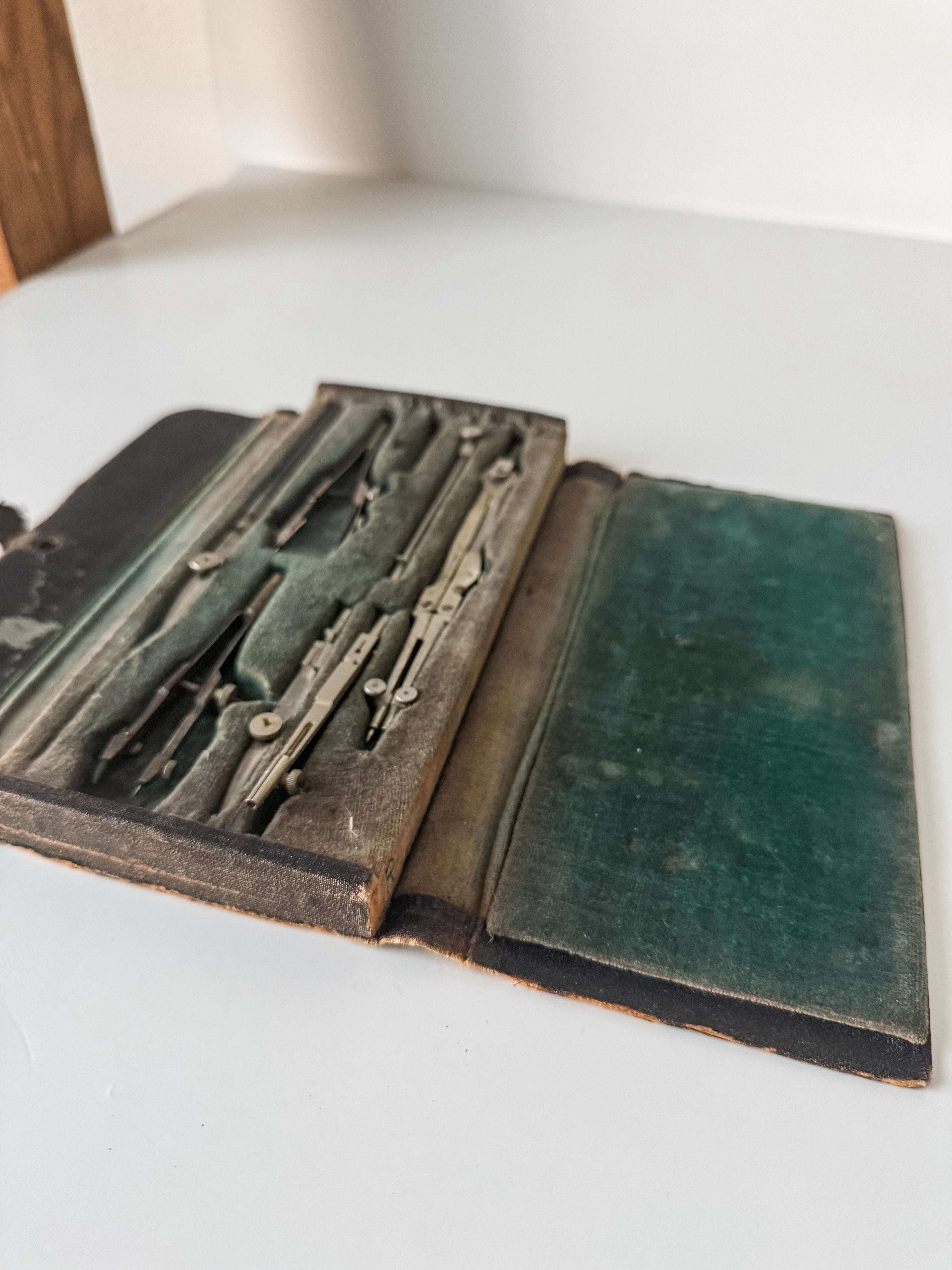 Vintage Set Of German Drafting Tools