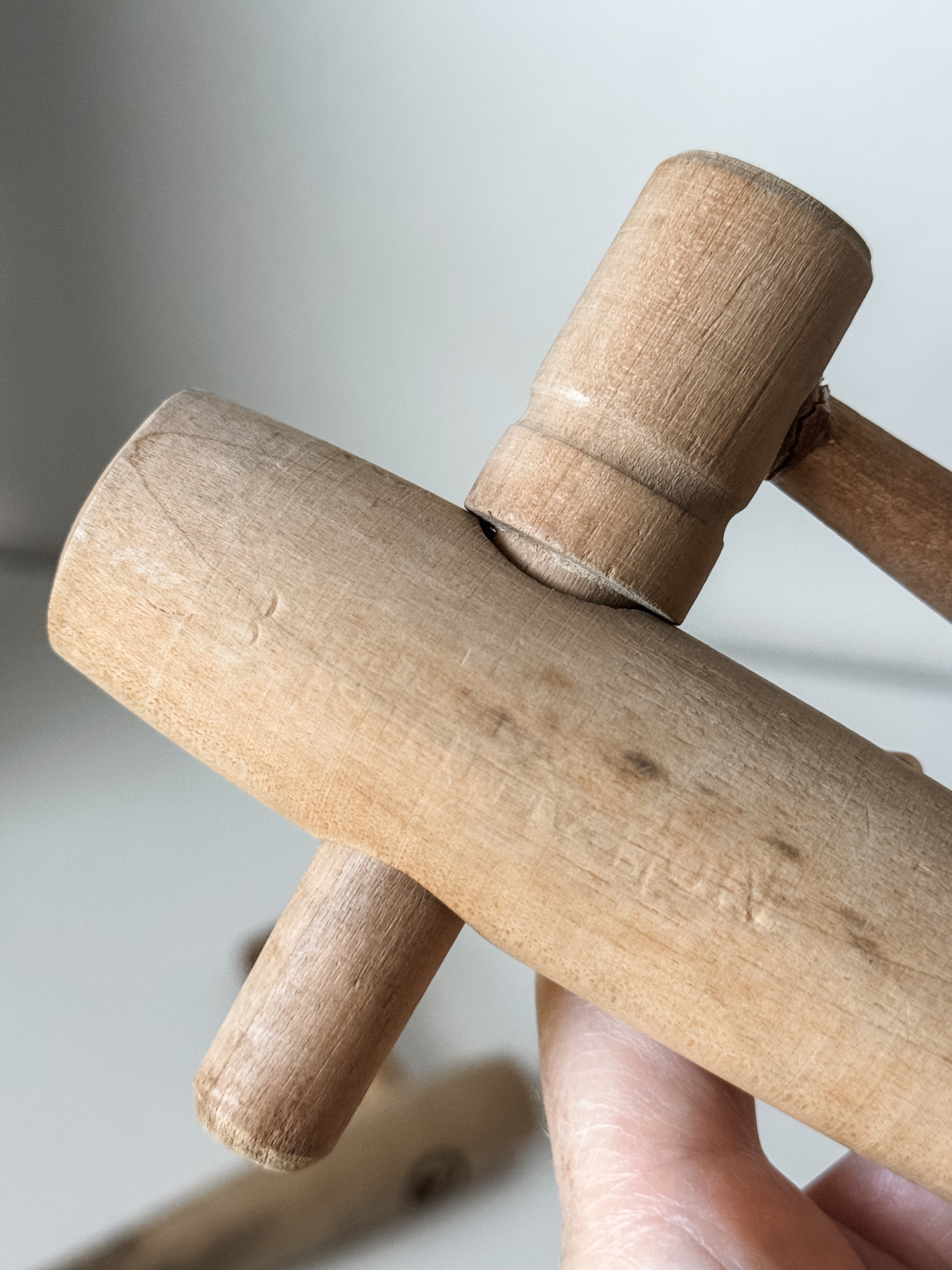 Collection Of Vintage Old World Wood Barrel Taps