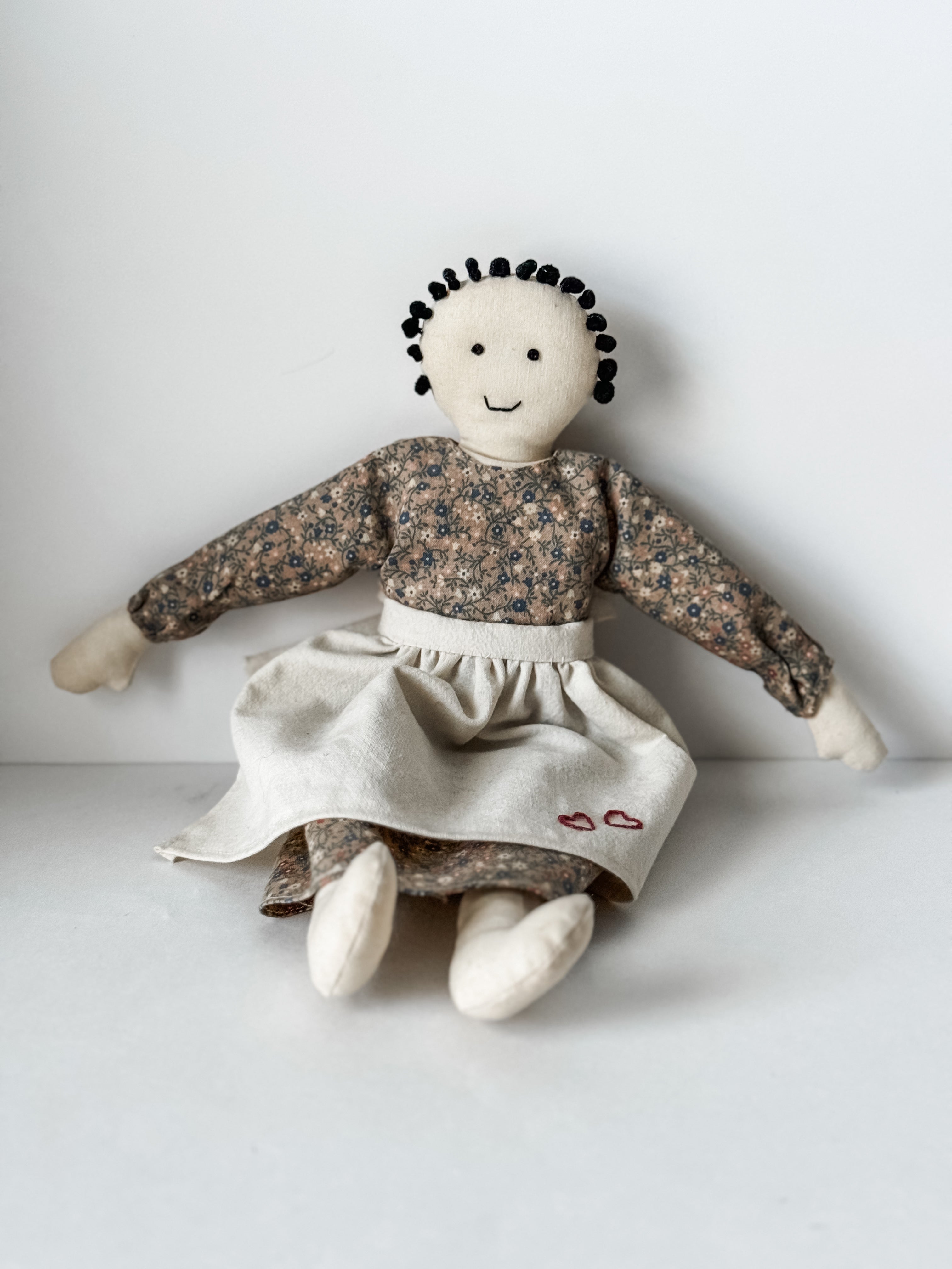 Sweet Vintage Handmade Rag Doll
