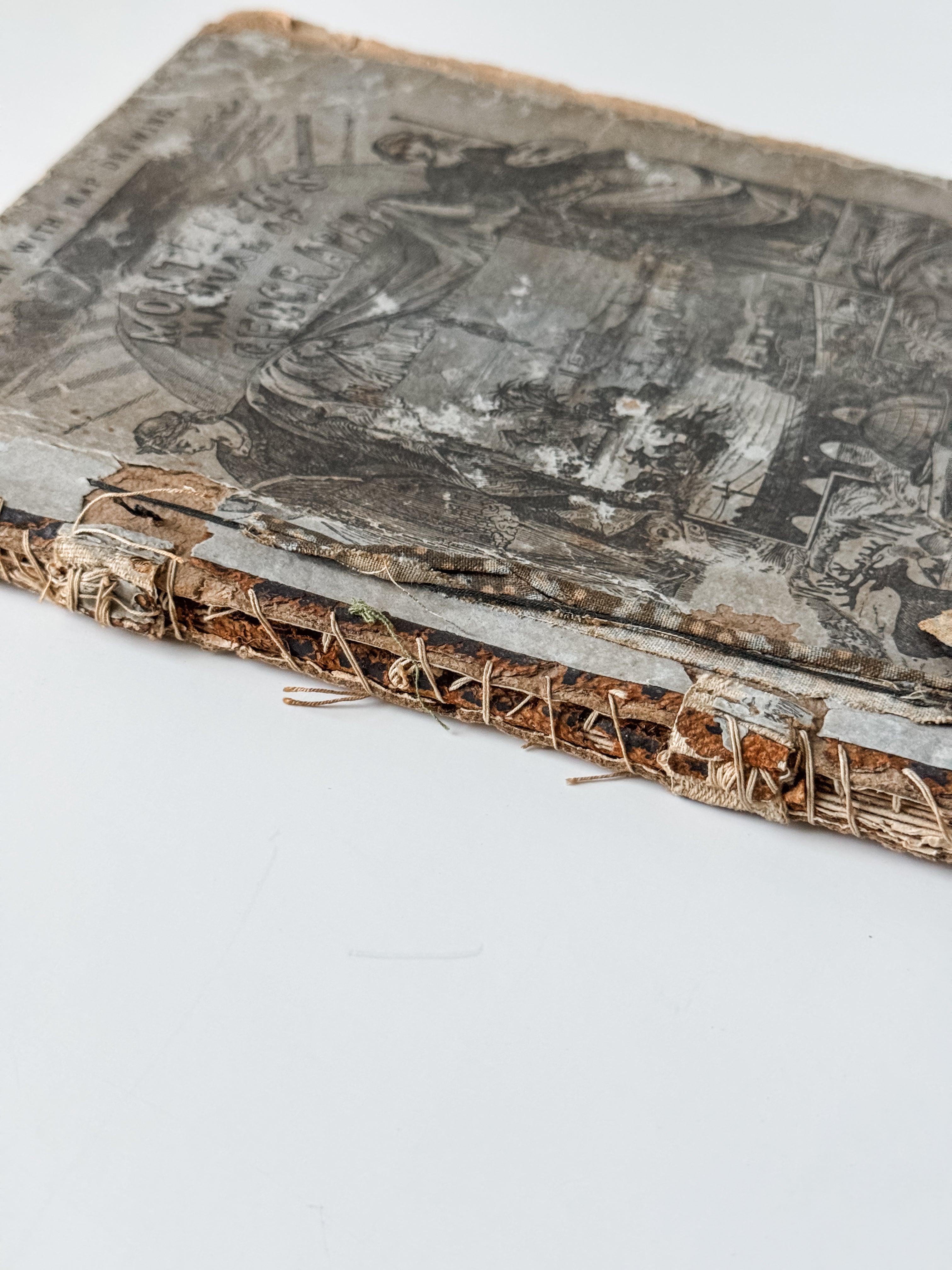 Stack Of Three Amazing Tattered School Books