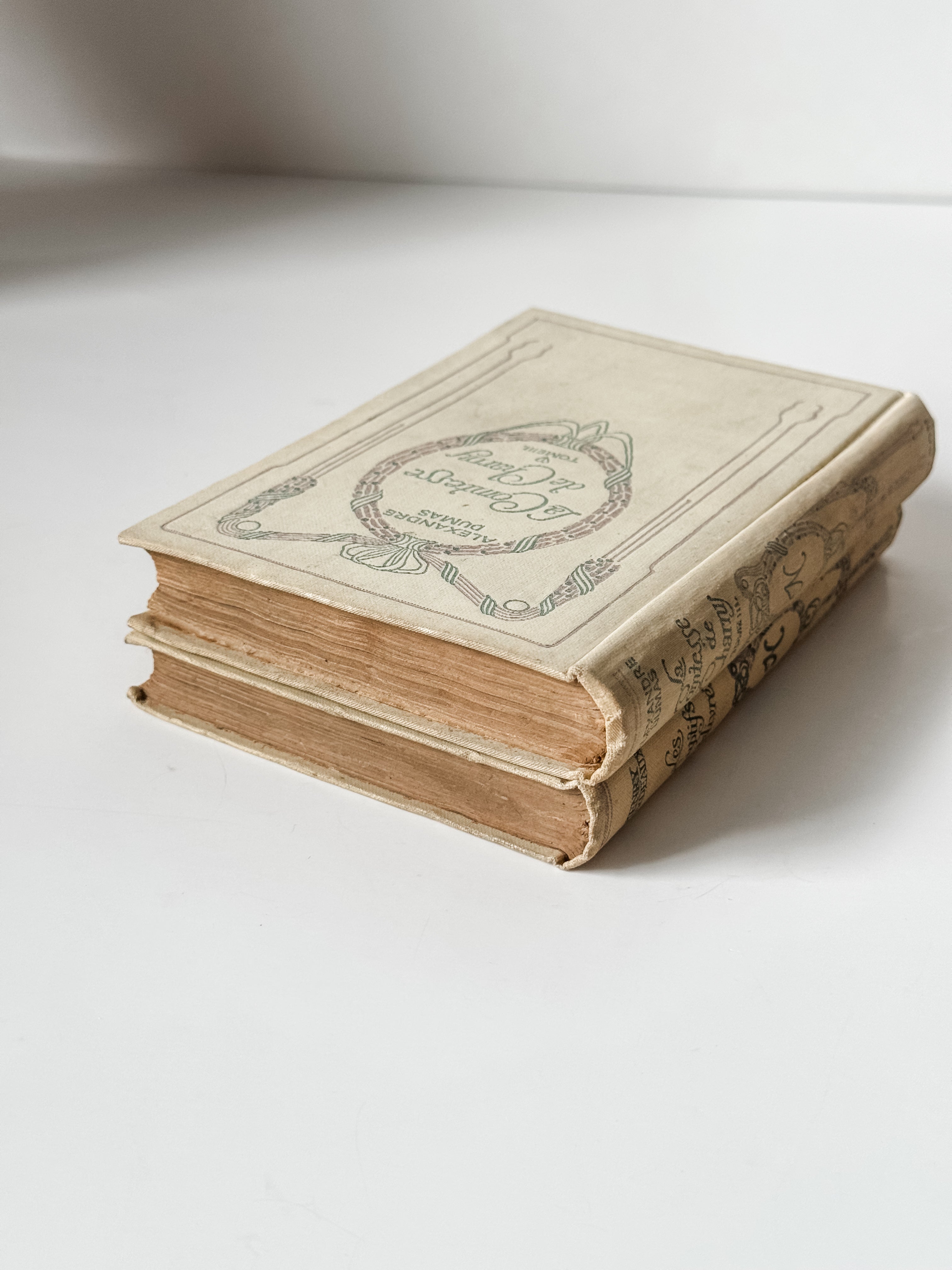 Early 1900s Parisian Books Set Of Two