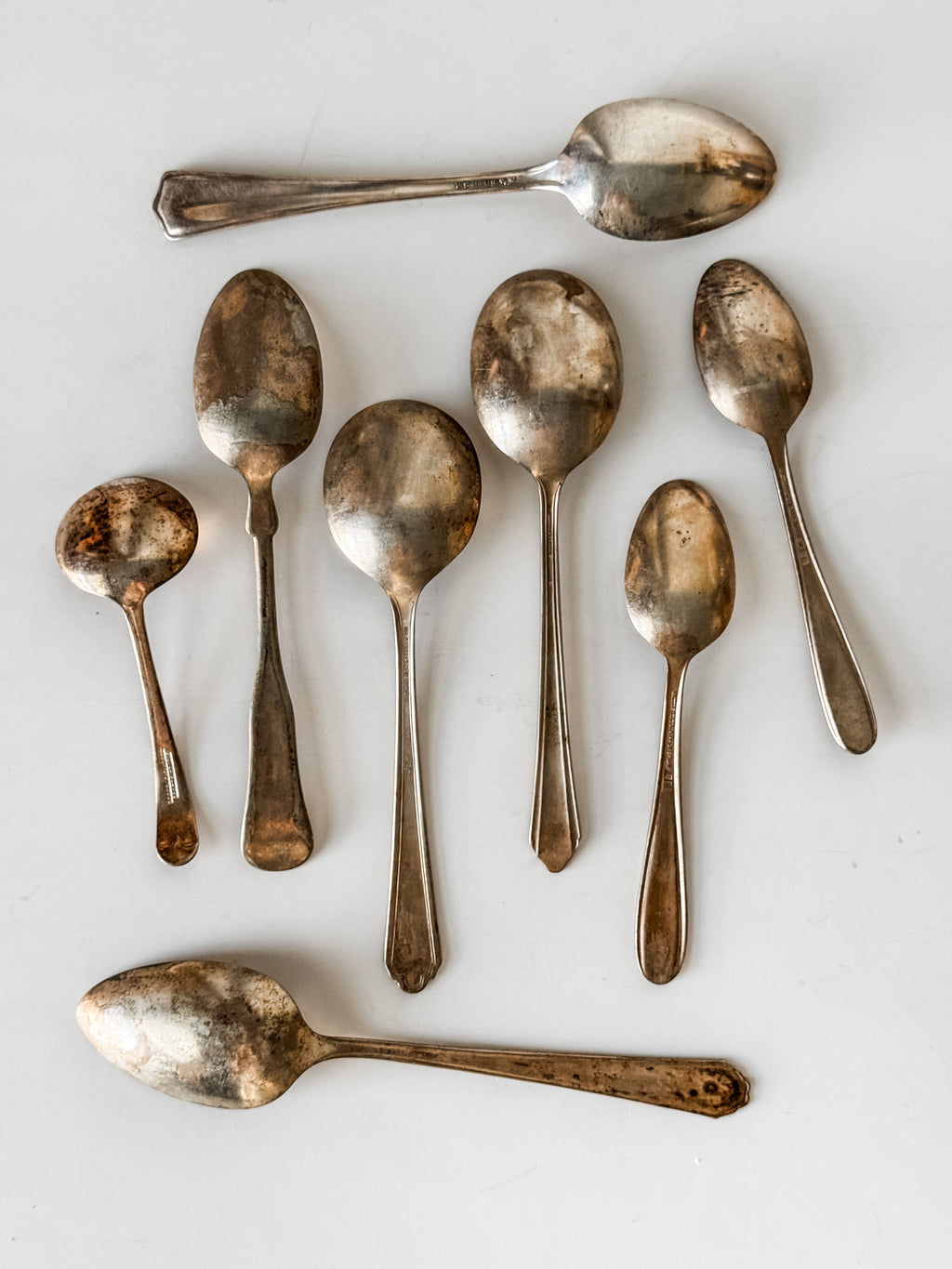 Sweet Bouquet Of Vintage And Antique Spoons