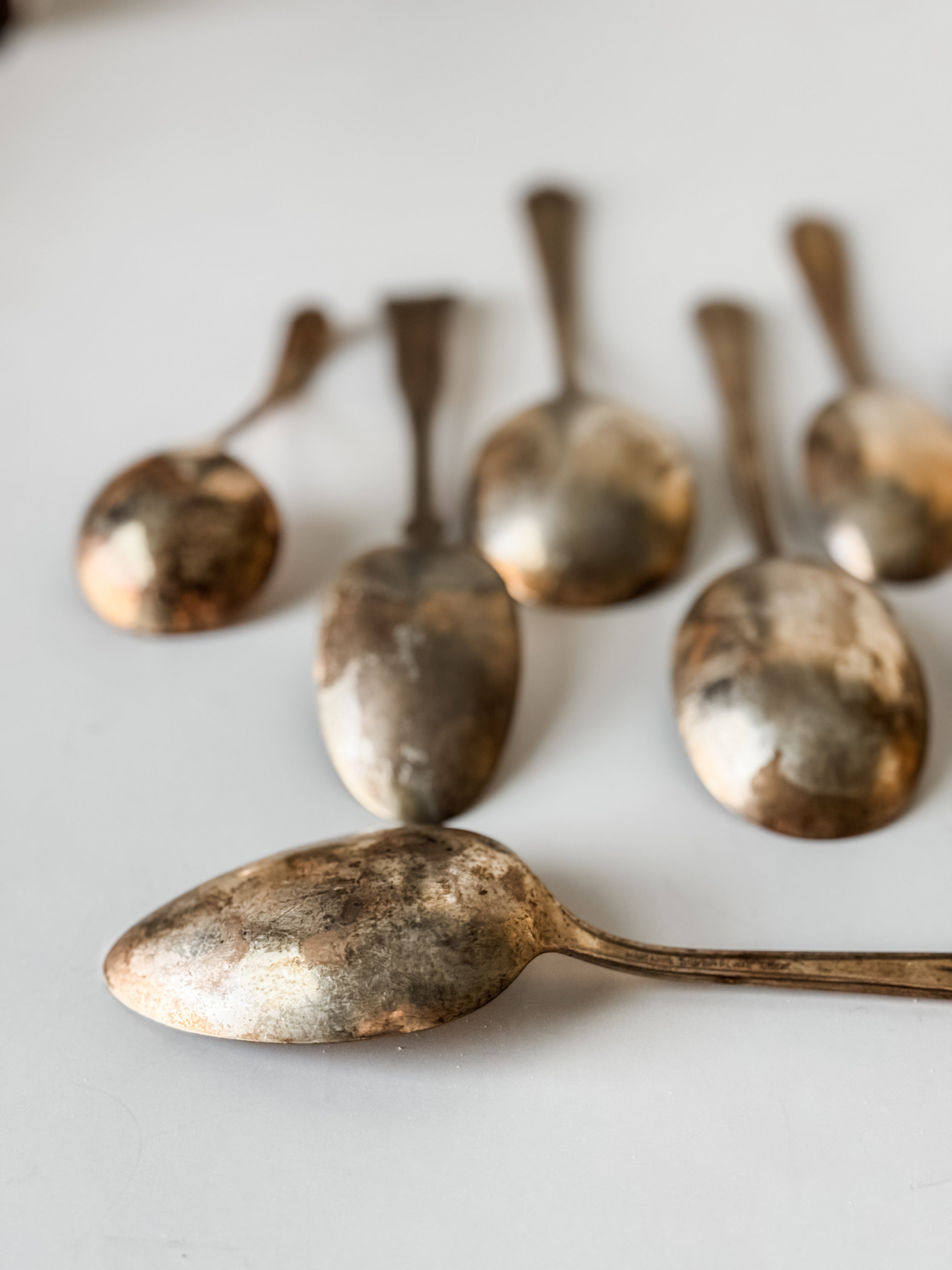 Sweet Bouquet Of Vintage And Antique Spoons