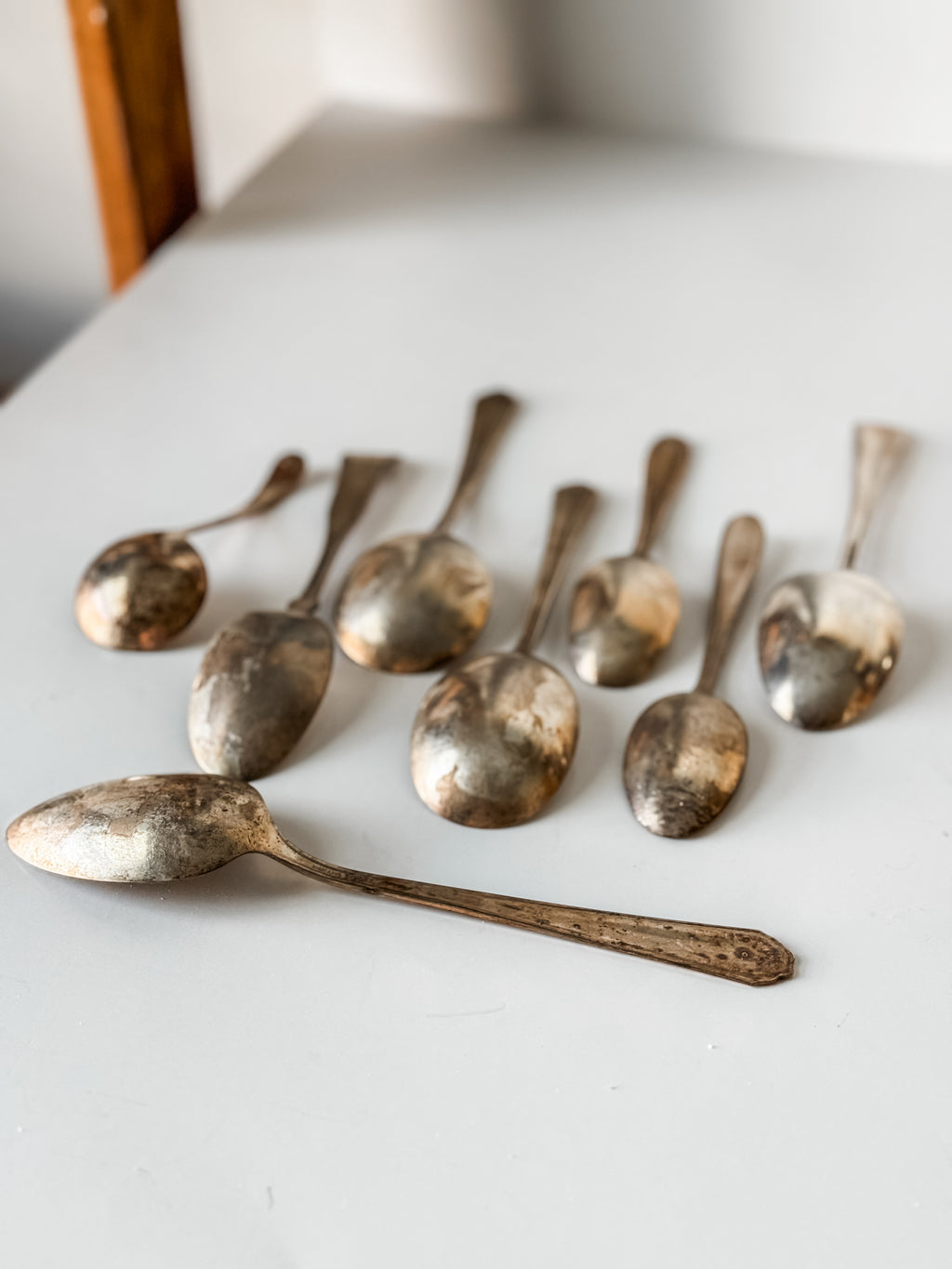 Sweet Bouquet Of Vintage And Antique Spoons