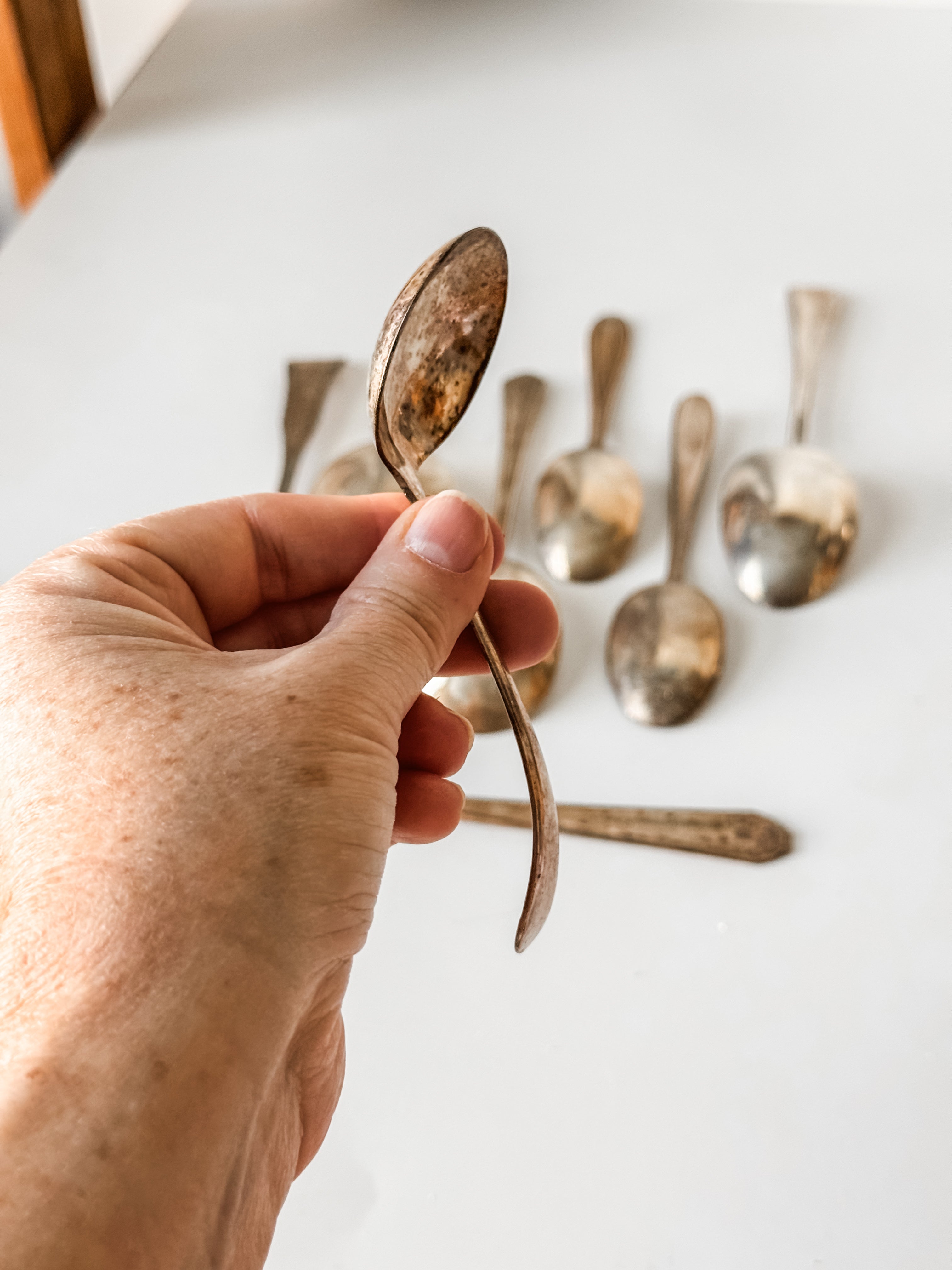 Sweet Bouquet Of Vintage And Antique Spoons